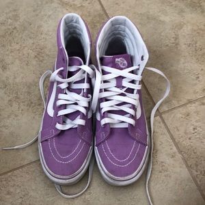 Lavendar High Top Old Skool Vans